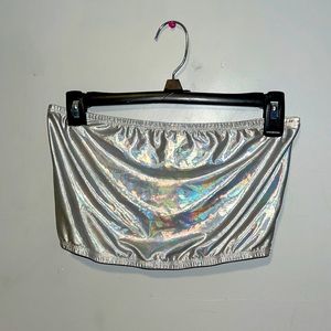 Wild Fable Chrome Tube Top